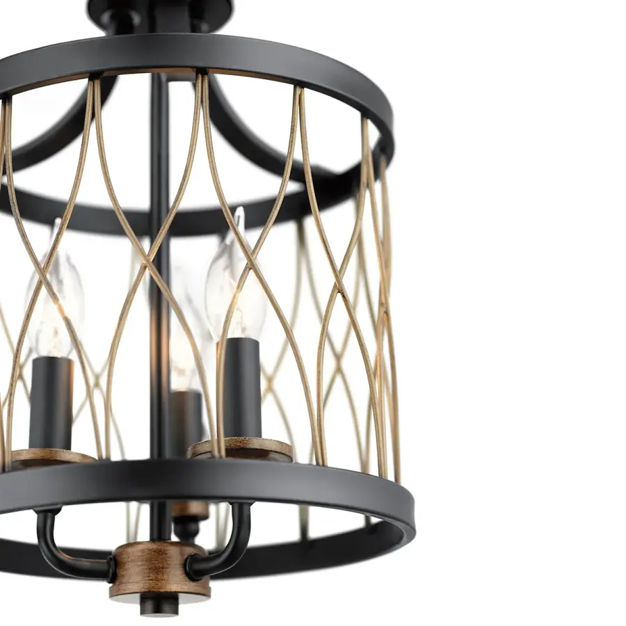 Brookglen 3-Light Pendant - Image 2