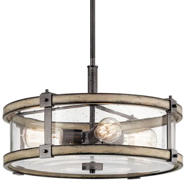 Barrington 4-Light Drum Pendant - Image 3