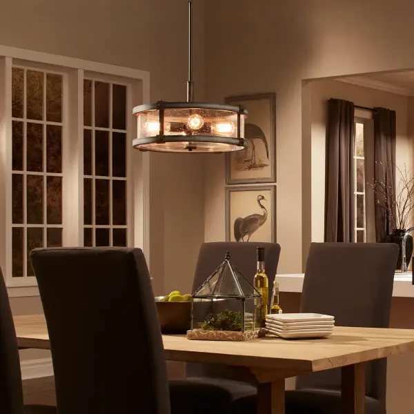 Barrington 4-Light Drum Pendant - Image 4