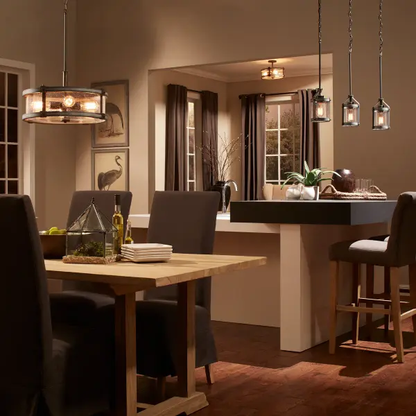 Barrington 4-Light Drum Pendant - Image 5