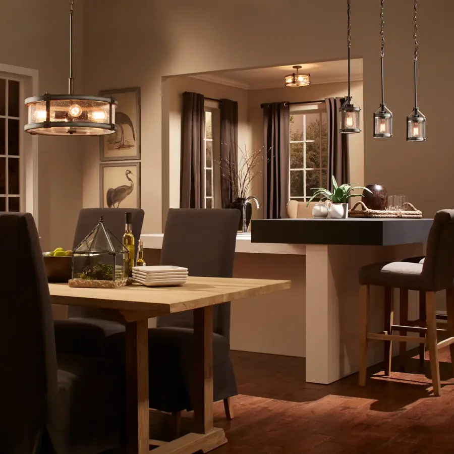 Barrington 4-Light Drum Pendant - Image 5