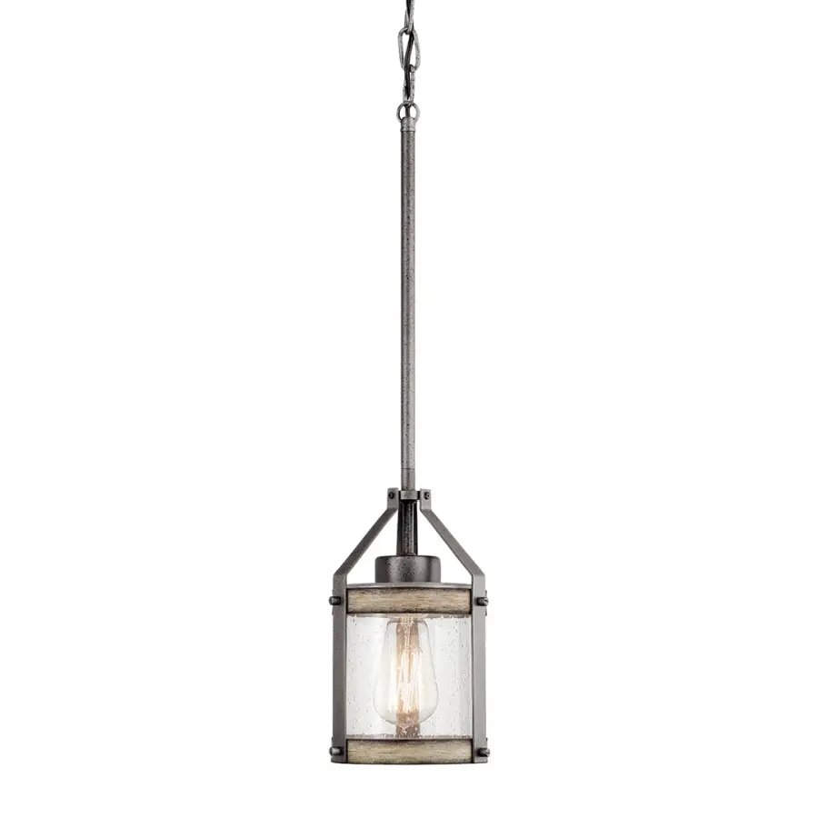 Barrington Mini Pendant in Anvil Iron - Image 1