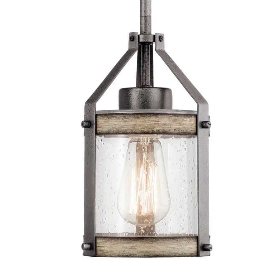 Barrington Mini Pendant in Anvil Iron - Image 2