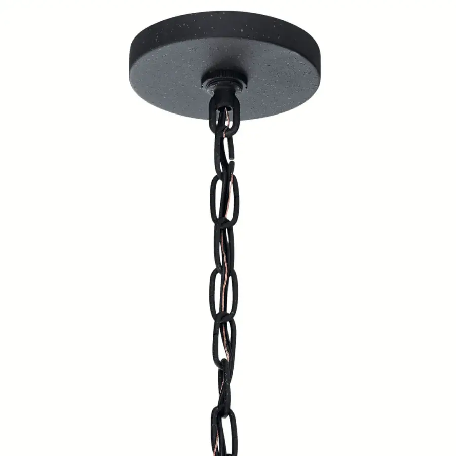 Barrington 4-Light Pendant with Clear Seeded Glass - Image 4
