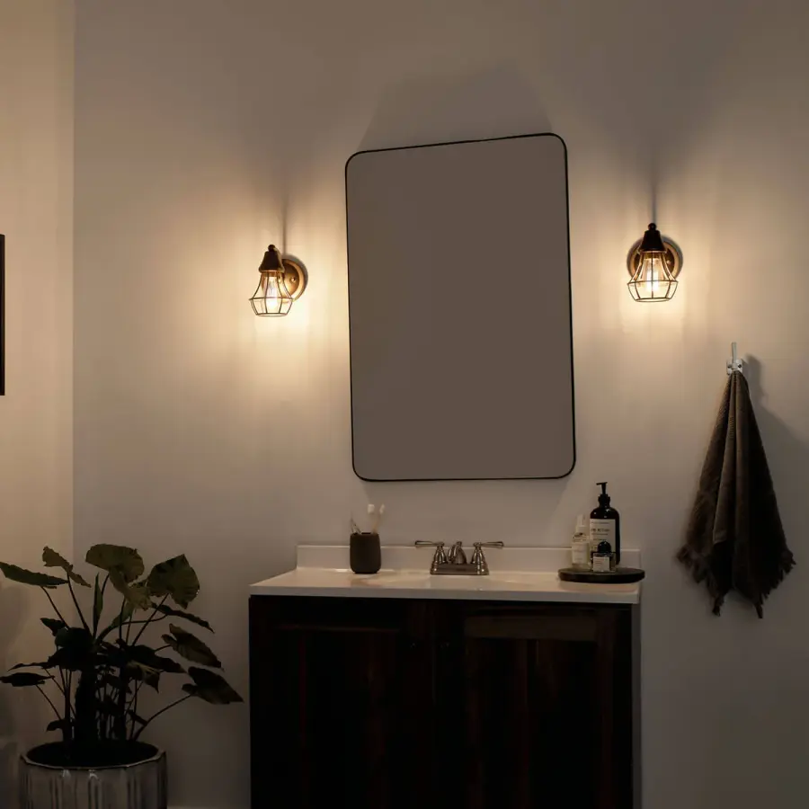 Bayley Wall Sconce in Natural Brass - Image 6