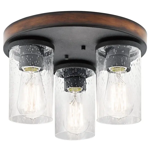 Barrington 3-Light Flush Mount Ceiling Light - Image 1