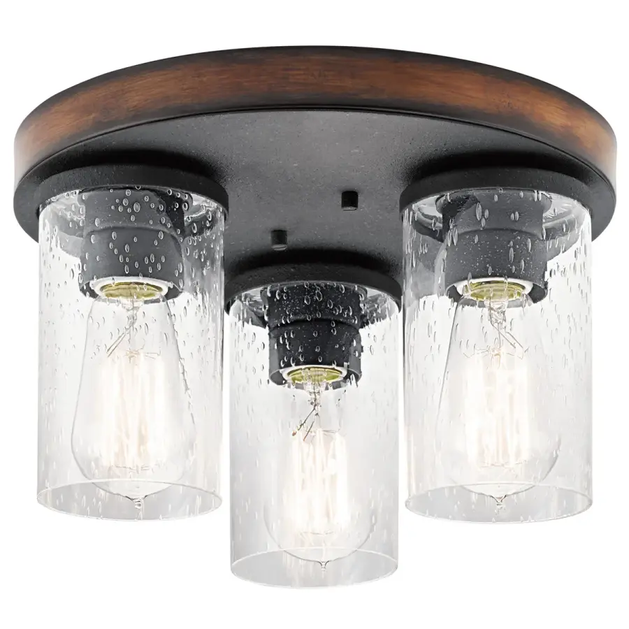 Barrington 3-Light Flush Mount Ceiling Light - Image 1