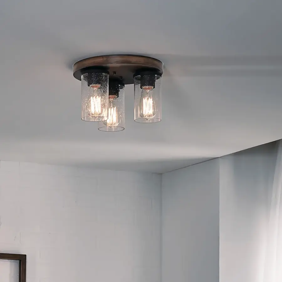 Barrington 3-Light Flush Mount Ceiling Light - Image 3