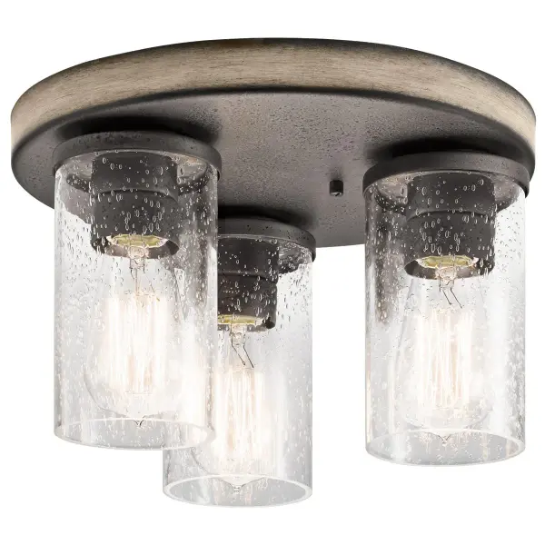 Barrington 3-Light Flush Mount Ceiling Light - Image 1