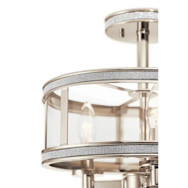 Angelica Semi-Flush Mount Ceiling Light - Image 2
