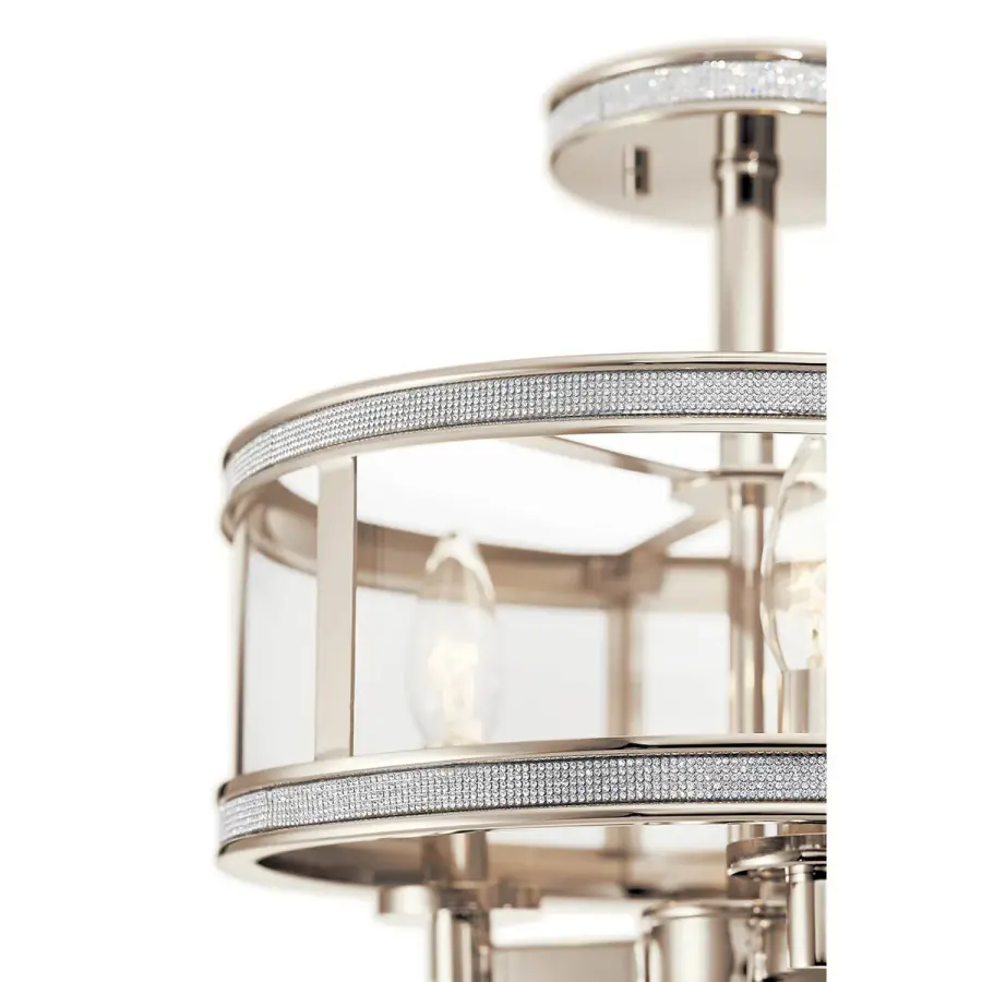 Angelica Semi-Flush Mount Ceiling Light - Image 2