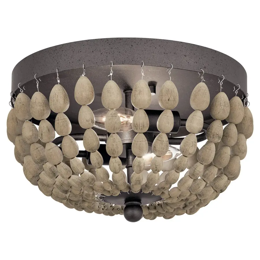 Coltyn 2-Light Flush Mount Ceiling Light - Image 1