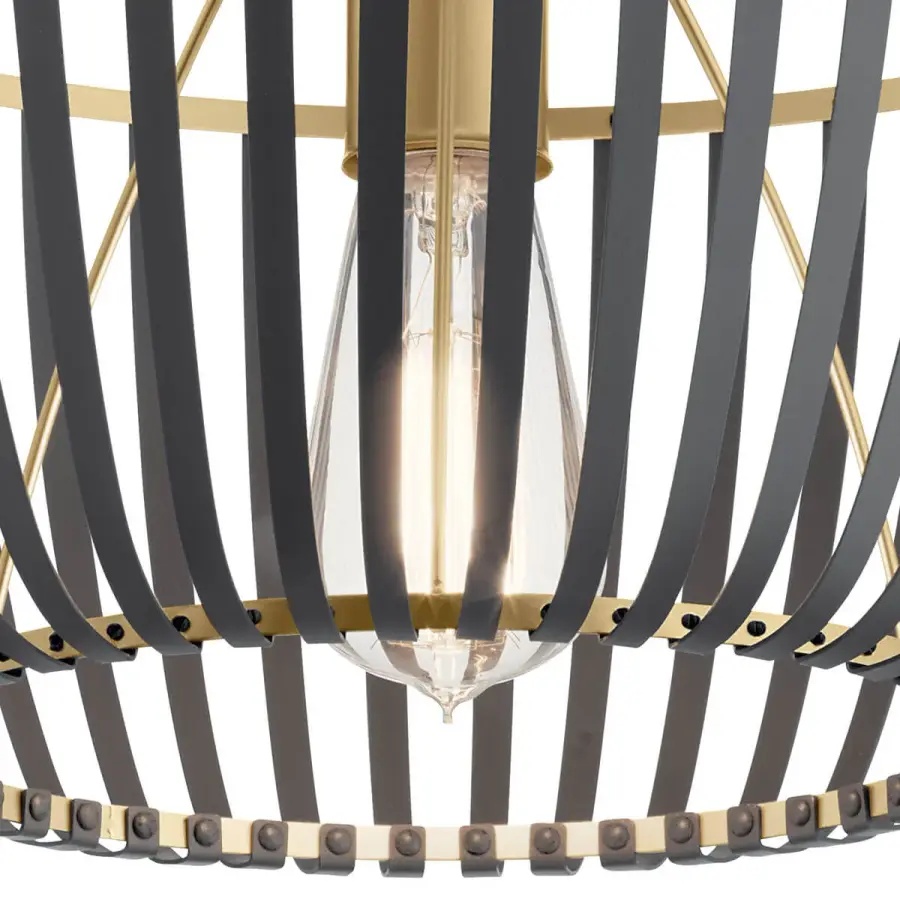Ayn Semi-Flush Mount Ceiling Light - Image 2