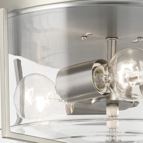 Birk 3-Light Flush Mount Ceiling Light - Image 4