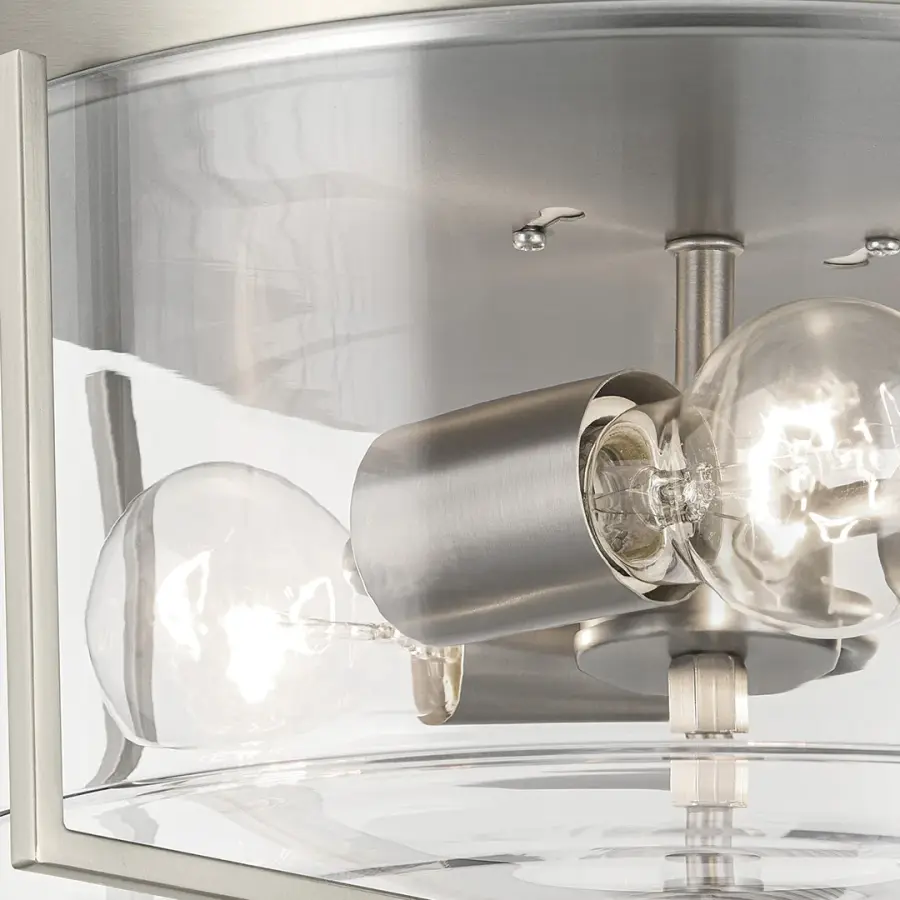 Birk 3-Light Flush Mount Ceiling Light - Image 4