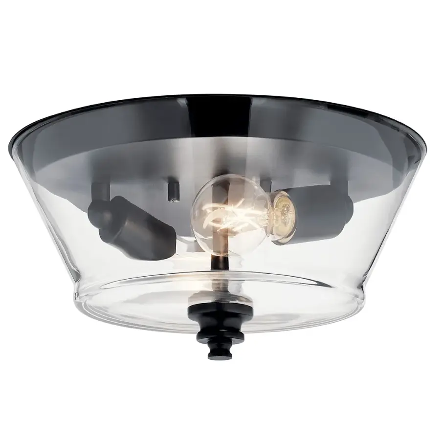 Ashba 2-Light Flush Mount Ceiling Light - Image 1