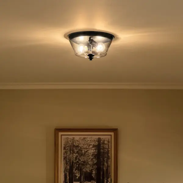 Ashba 2-Light Flush Mount Ceiling Light - Image 4