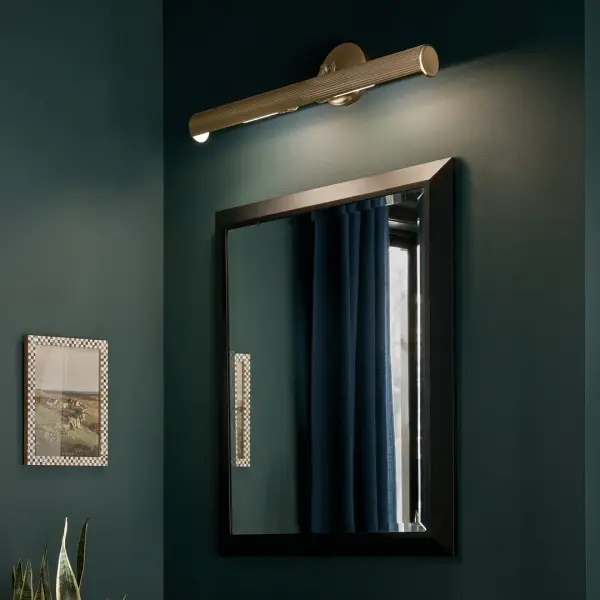 Modern Rectangular Mirror - Black Frame - Image 5