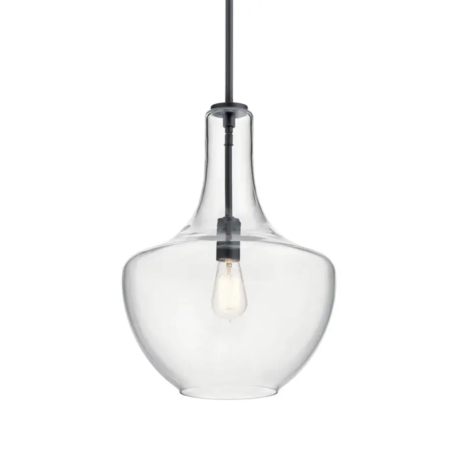 Everly Black Pendant Light - Image 1