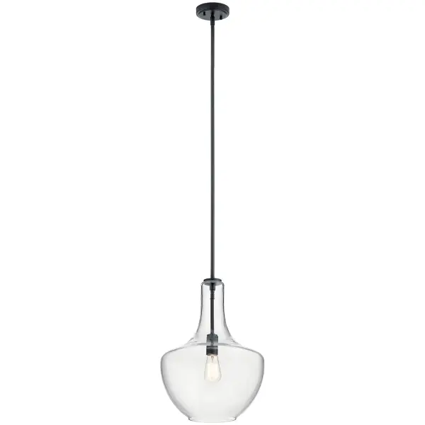 Everly Black Pendant Light - Image 2