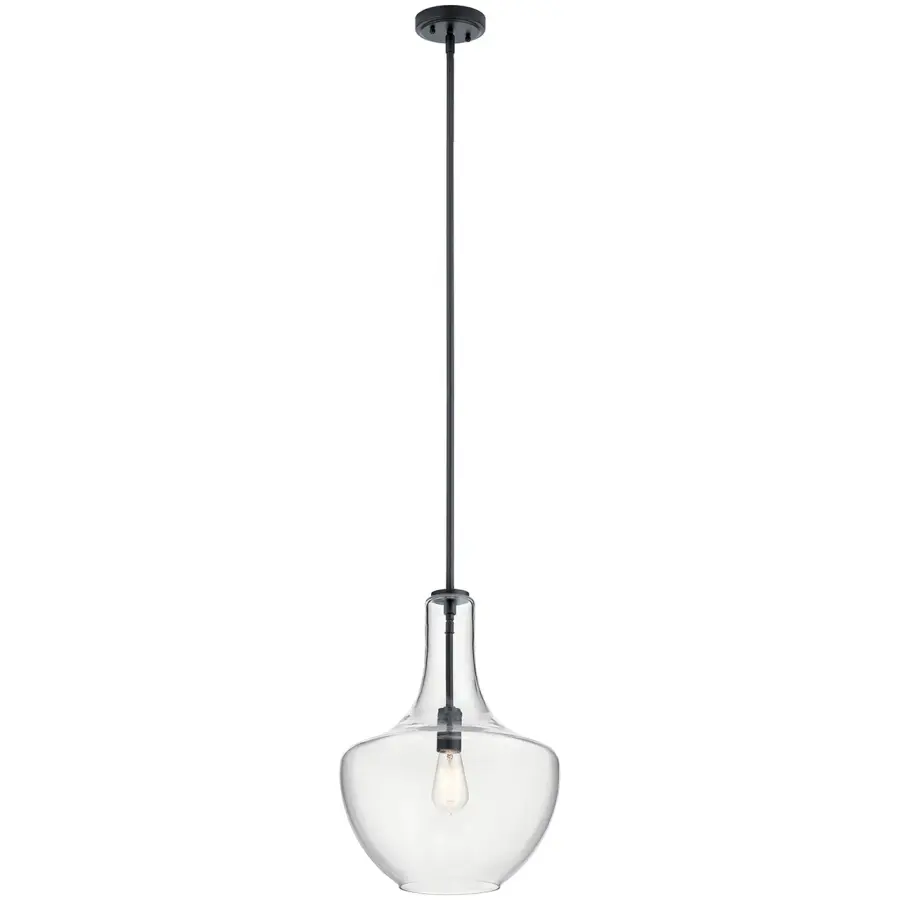 Everly Black Pendant Light - Image 2