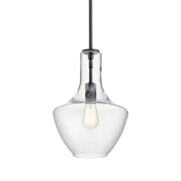 Everly Black Pendant Light - Image 1
