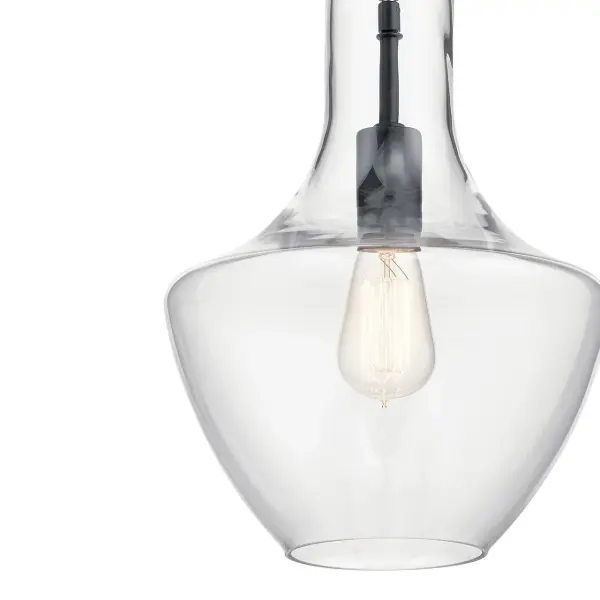 Everly Black Pendant Light - Image 3