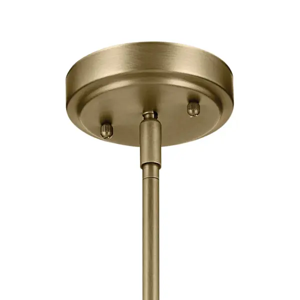 Everly 1-Light Pendant in Natural Brass - Image 5