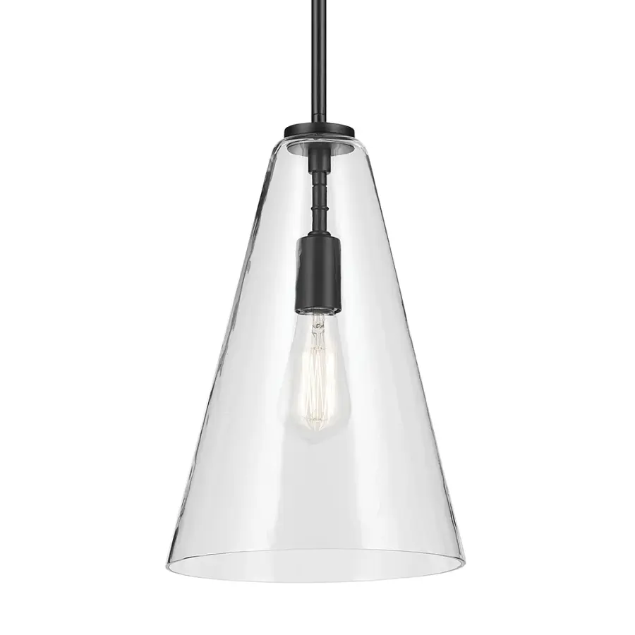 Everly Black Pendant Light - Image 1