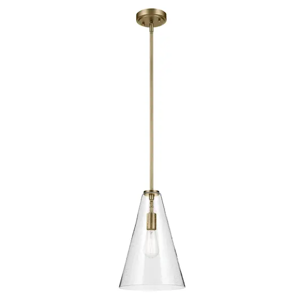 Everly Natural Brass Pendant - Image 2