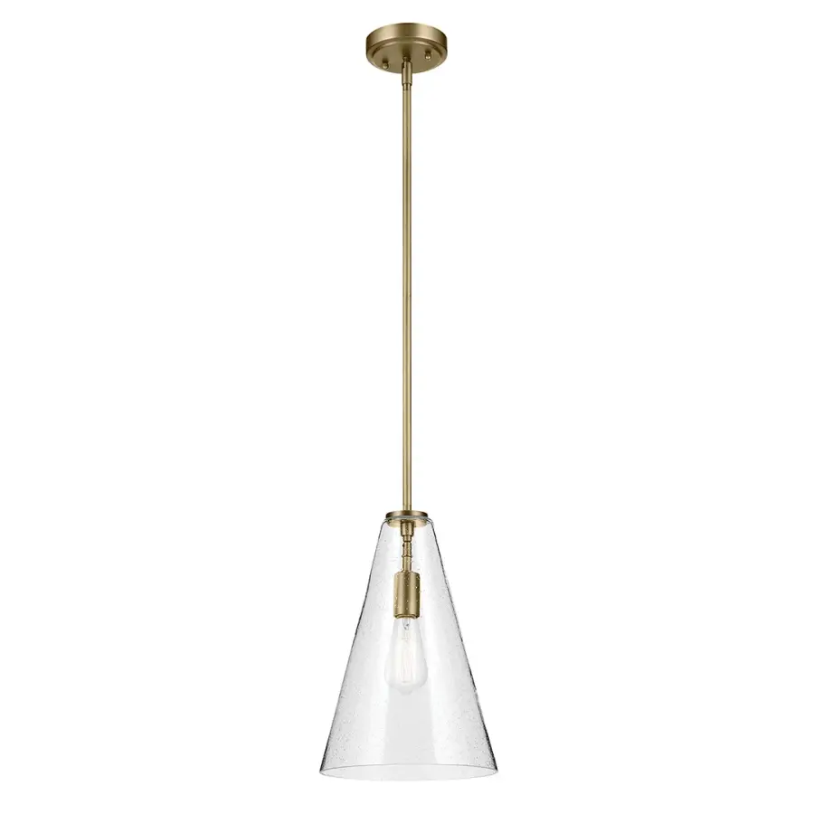 Everly Natural Brass Pendant - Image 2