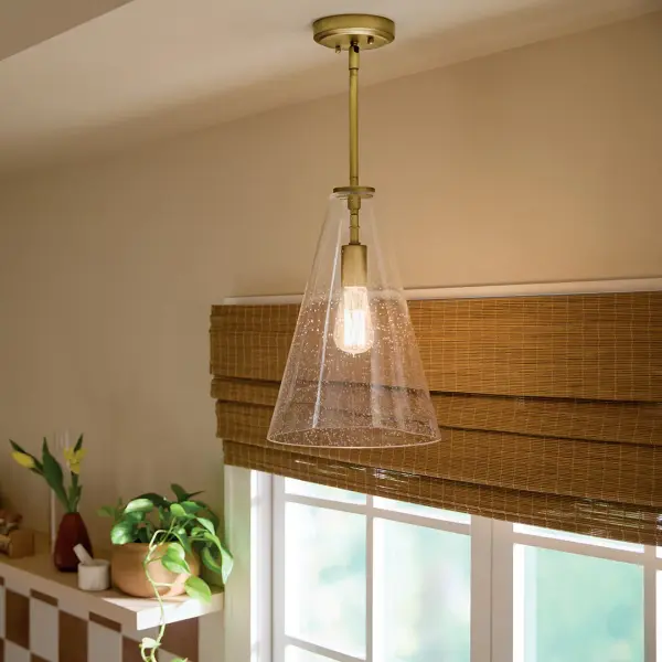 Everly Natural Brass Pendant - Image 4