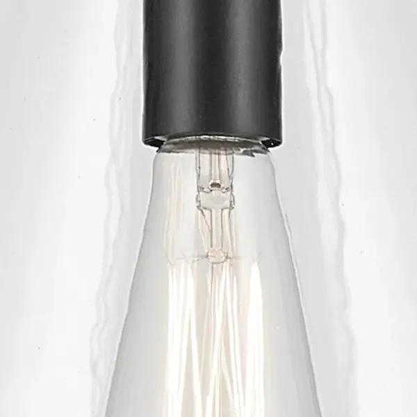 Everly 1-Light Pendant in Black - Image 2