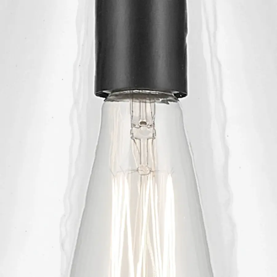 Everly 1-Light Pendant in Black - Image 2