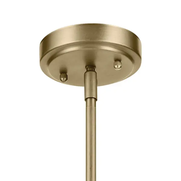 Everly Pendant in Natural Brass - Image 3