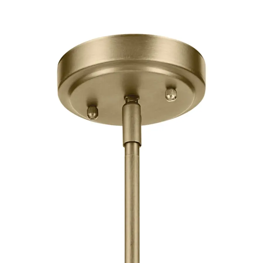 Everly Pendant in Natural Brass - Image 3