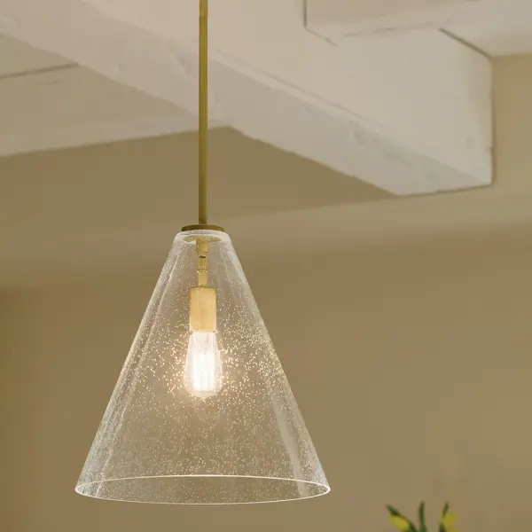 Everly Pendant in Natural Brass - Image 4