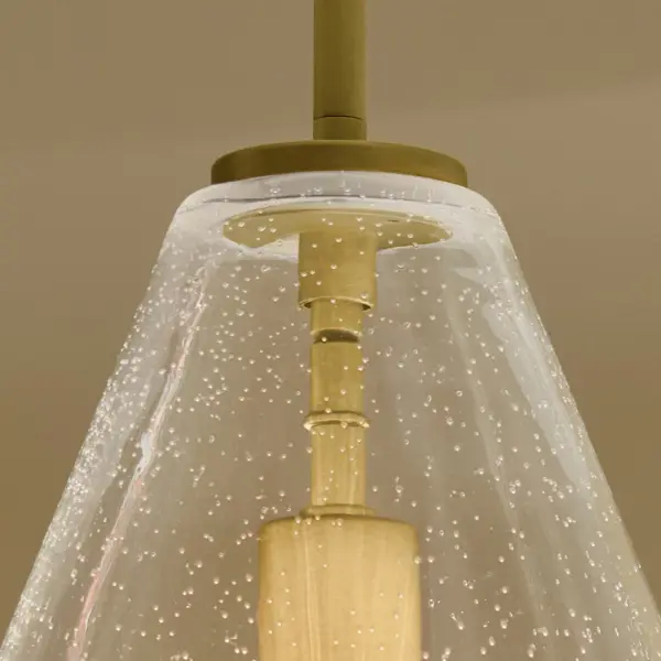 Everly Pendant in Natural Brass - Image 5
