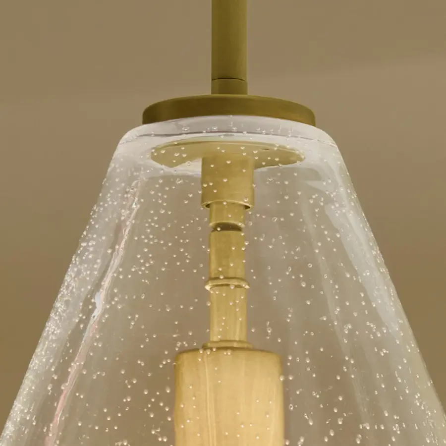 Everly Pendant in Natural Brass - Image 5