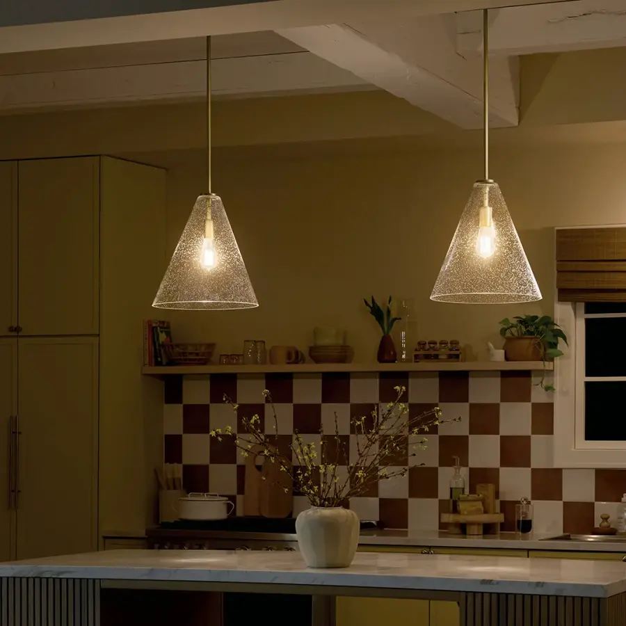 Everly Pendant in Natural Brass - Image 6