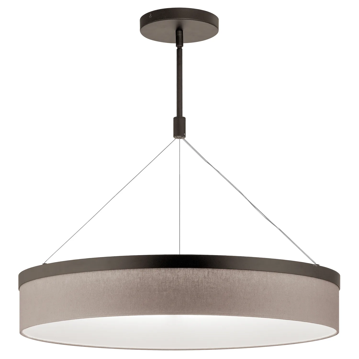 Mercel 3-Light LED Chandelier in Olde Bronze