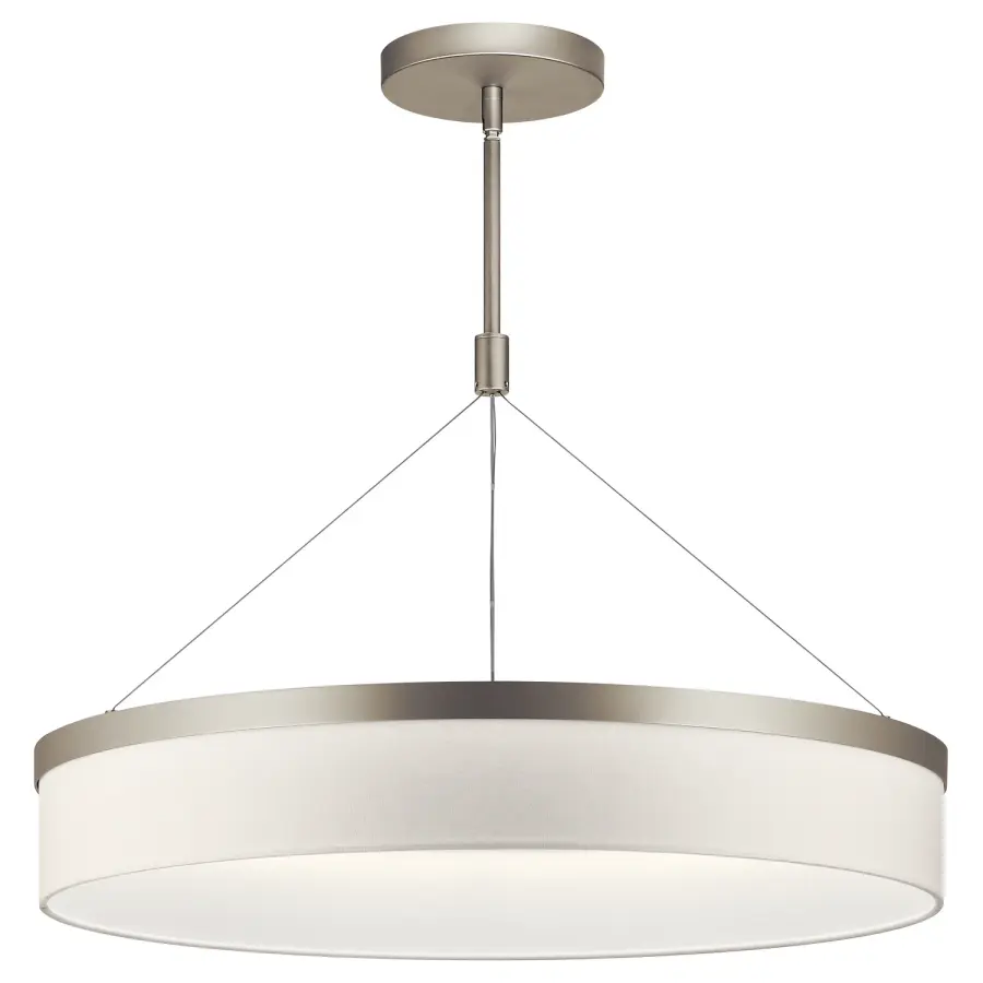 Mercel LED Chandelier in Satin Nickel