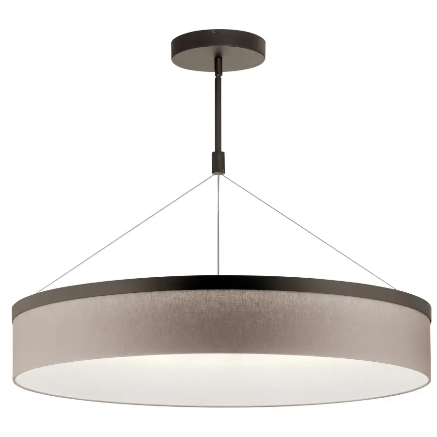Mercel LED Chandelier in Olde Bronze