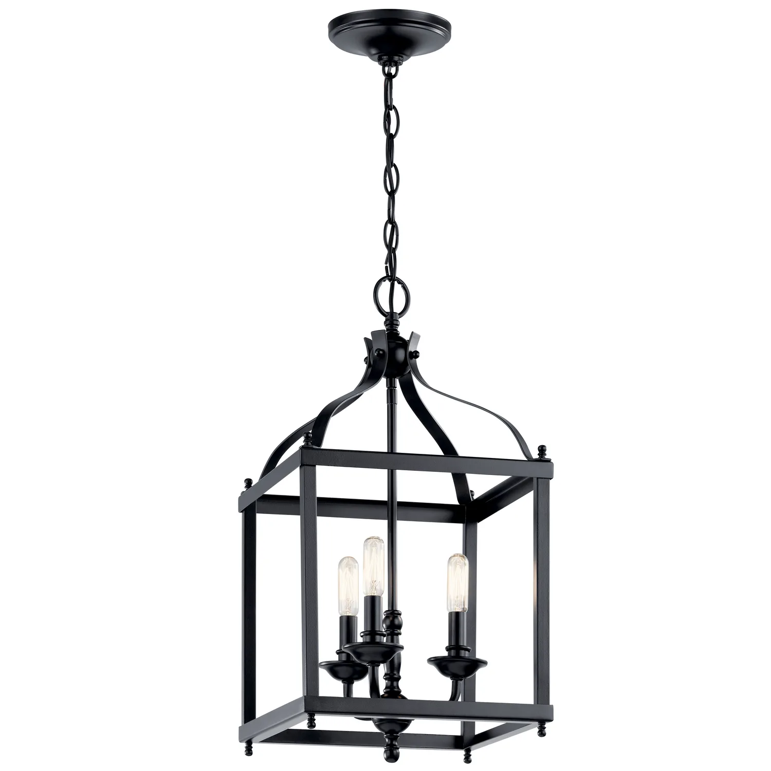Larkin 3-Light Pendant in Black