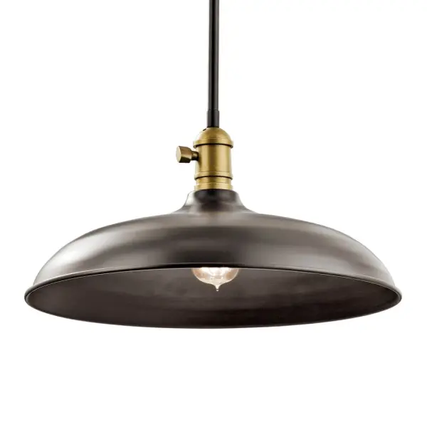The Cobson pendant combines traditional styling with modern versatility. Its convertible design allows for both pendant and semi-flush mounting, while the Olde Bronze finish adds warmth to any space.