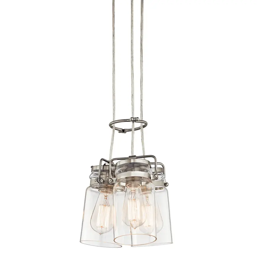 Brinley 3-Light Cluster Pendant - Image 2
