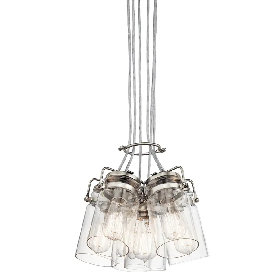 Brinley 6-Light Cluster Pendant - Image 1