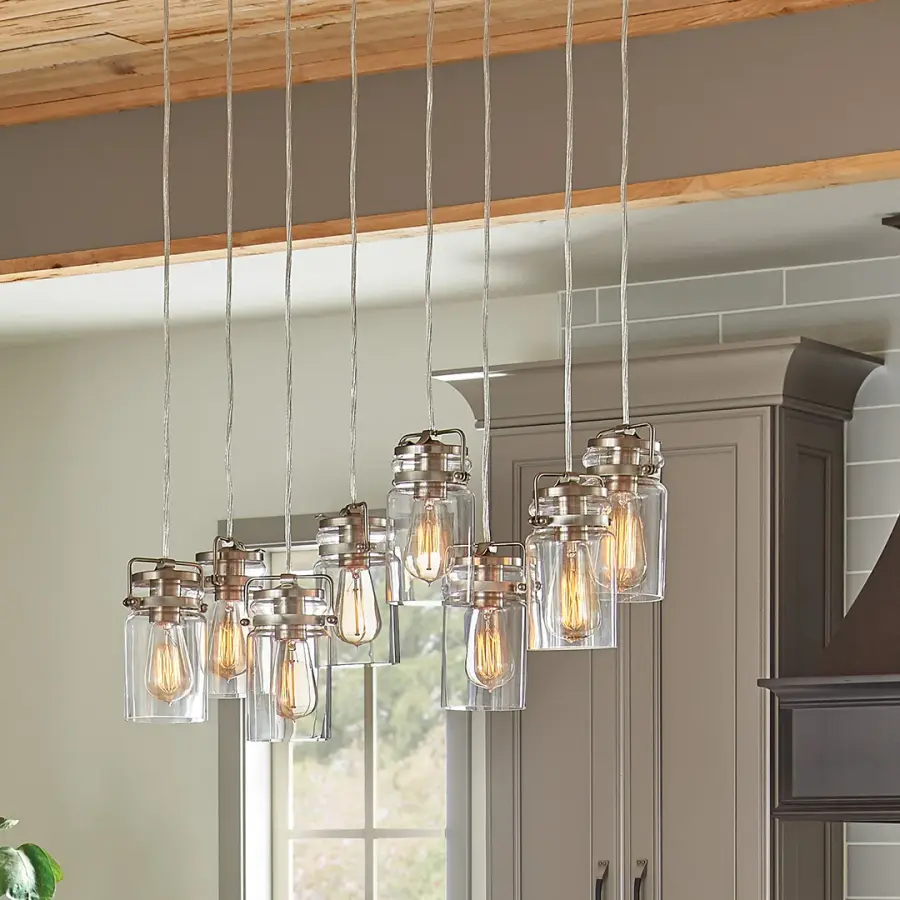 Brinley 8-Light Linear Chandelier - Image 3