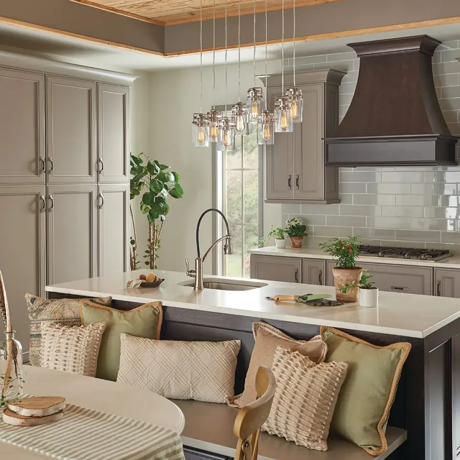 Brinley 8-Light Linear Chandelier - Image 5