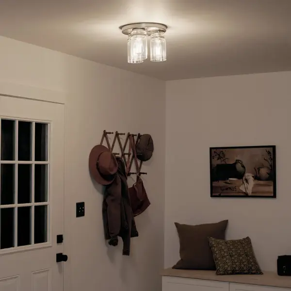 Brinley 3-Light Flush Mount Ceiling Light - Image 5